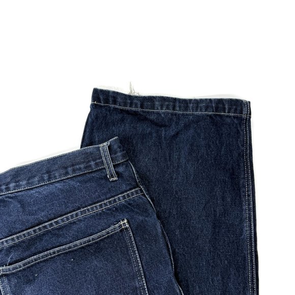 VINTAGE ReVerb Jeans Mens 36 x 31 Blue Loose Baggy 90s y2k Hip Hop Fundamental - Picture 10 of 11